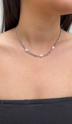 Collier Dangling Pearl