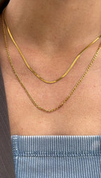 Collier Flat X Maillon