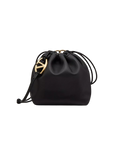 Valentino Garavani VLogo Pouf Bucket Bag Leather Medium