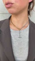 Collier Thin Bi Color Braided