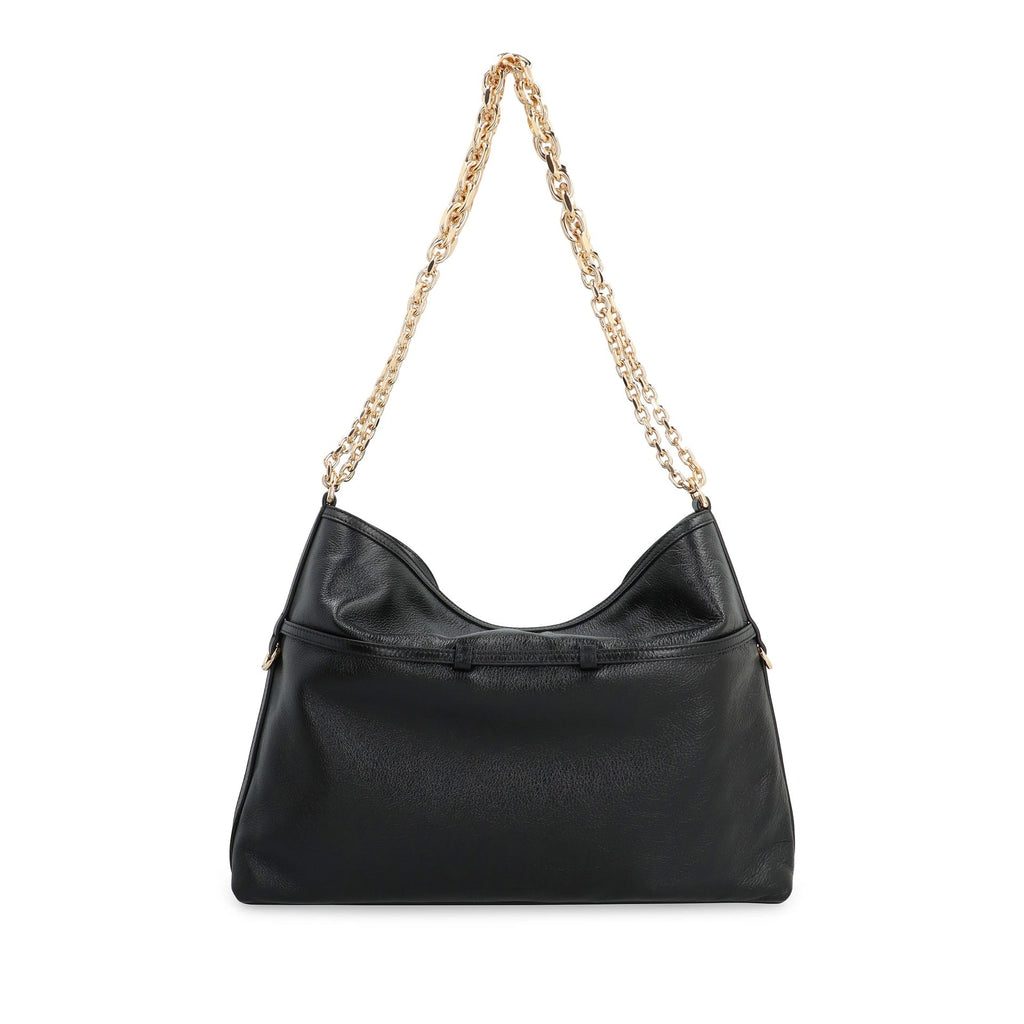 Givenchy - Sac Bandoulière Medium Voyou Chain - Femme - Black