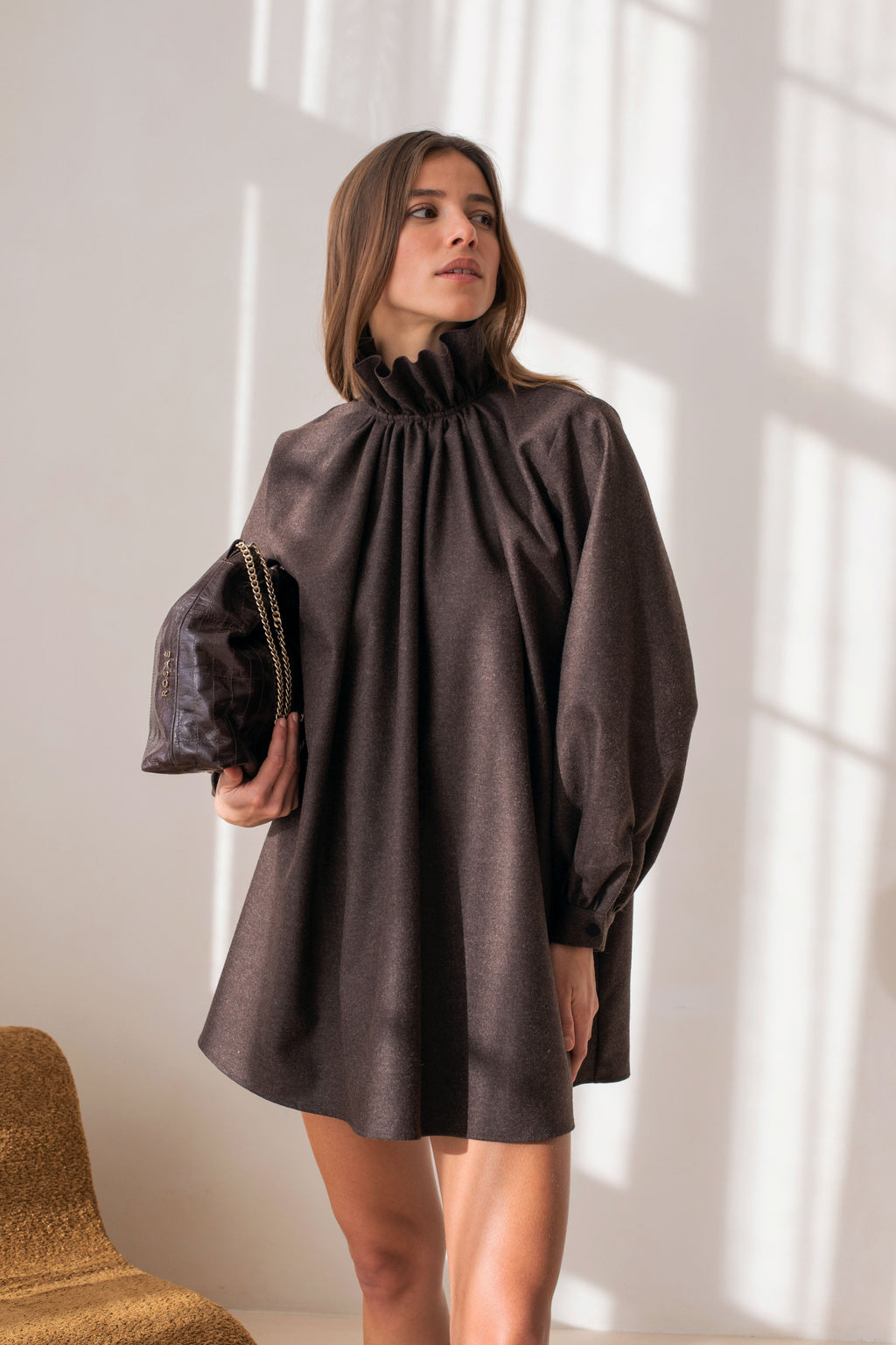 Robe Le Trenet - Marron Fonce