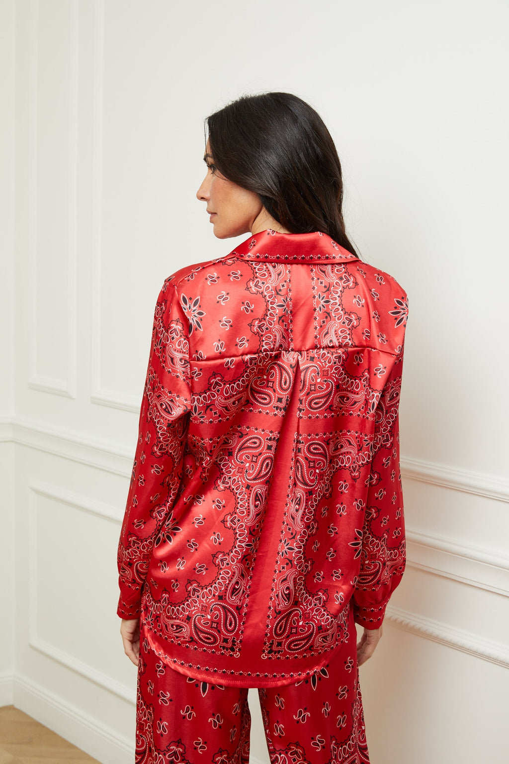Chemise Bandana - Rouge