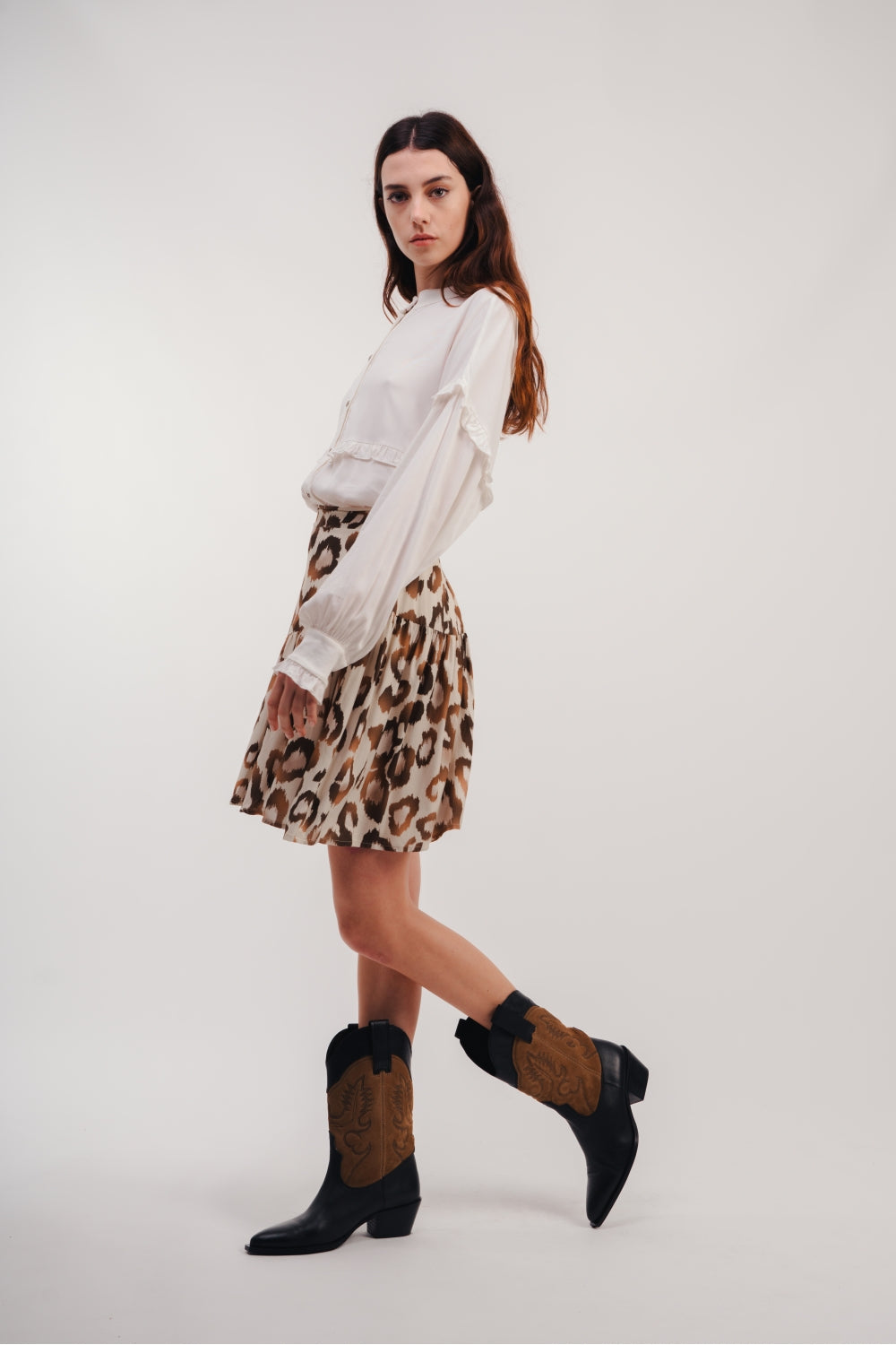 La Chemise Fiona Unie Blanche Vintage