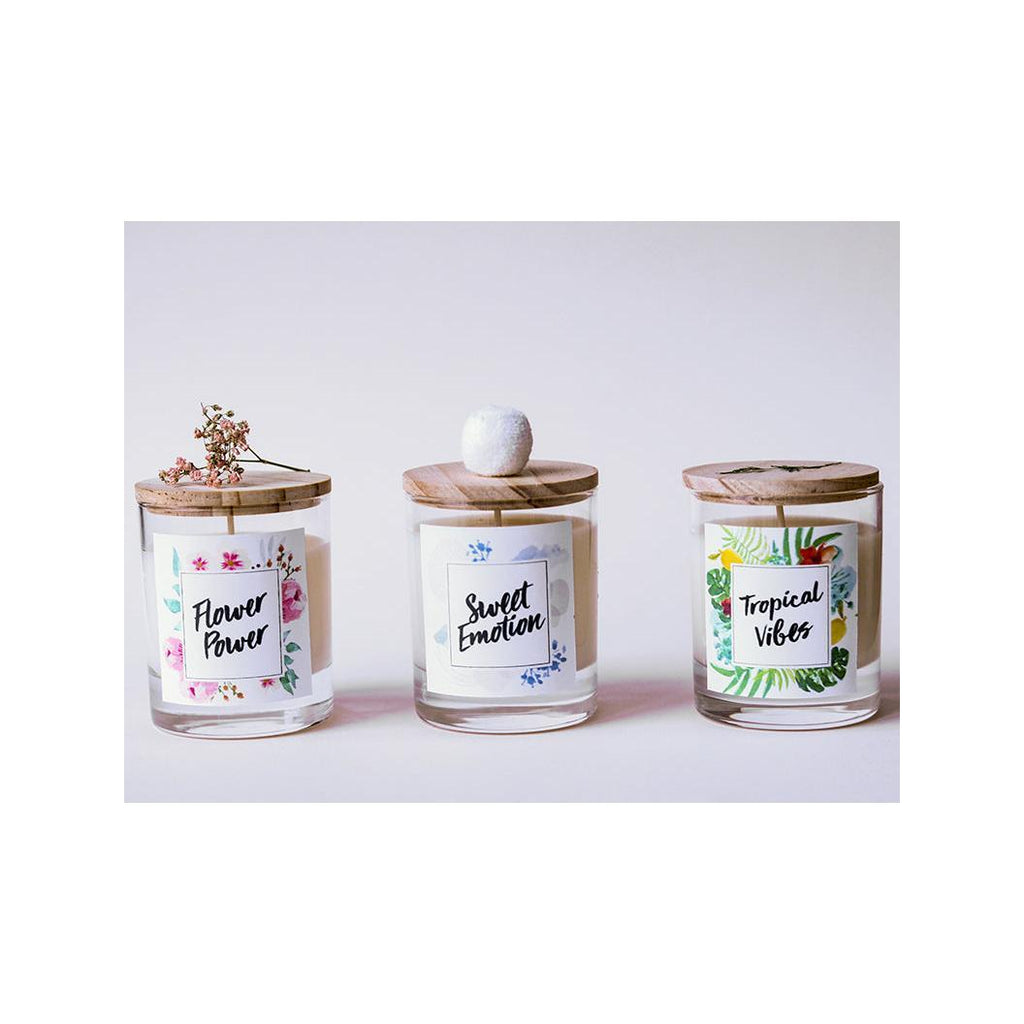 Kit Bougie Diy - Tropical Vibes