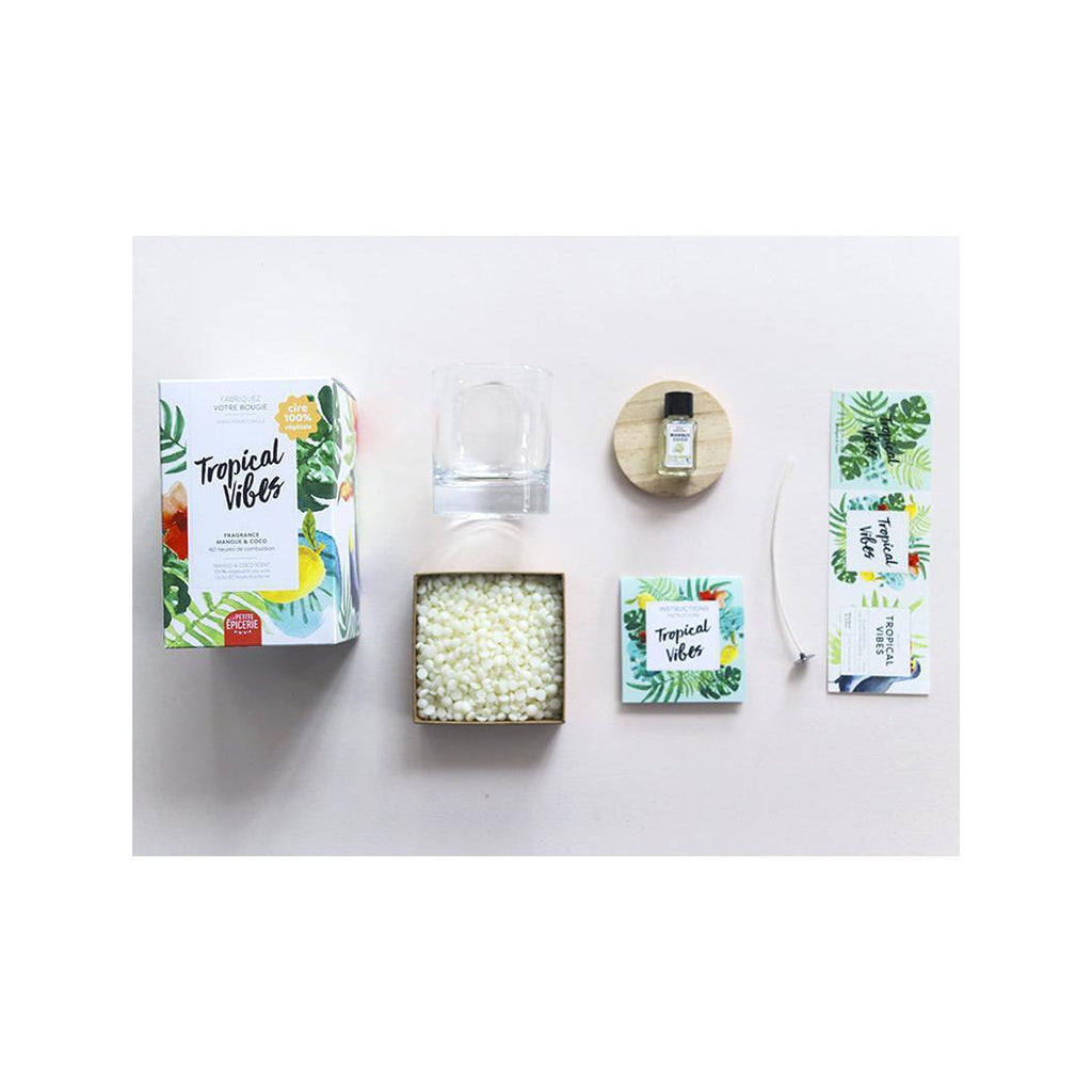 Kit Bougie Diy - Tropical Vibes