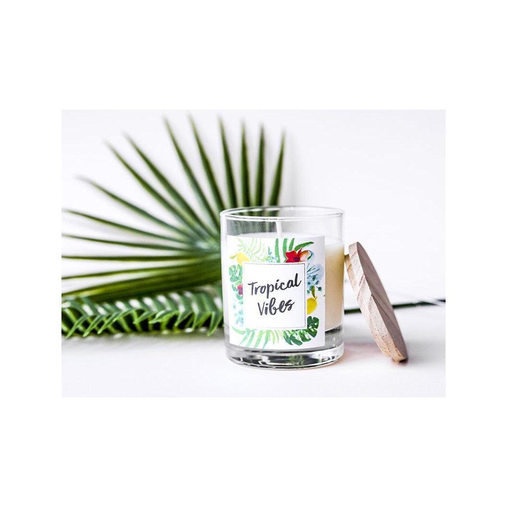 Kit Bougie Diy - Tropical Vibes