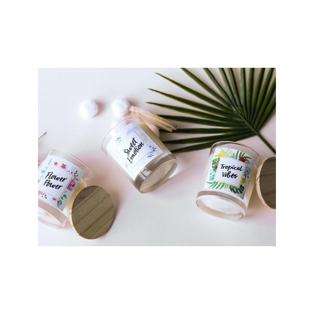 Kit Bougie Diy - Tropical Vibes