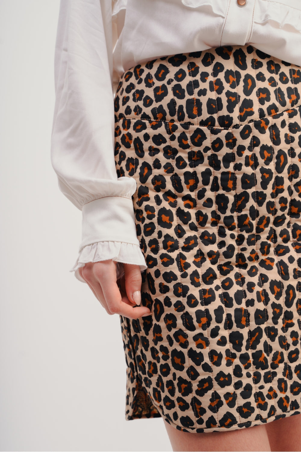 La Chemise Fiona Unie Blanche Vintage