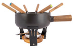 Set De Fondue Aspen Stoneware - Noir