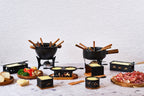 Set De Fondue Aspen Stoneware - Noir