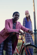 Le Maxi Manteau Alberto Rose