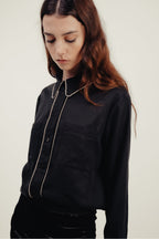 La Chemise Joe Strass Noirs