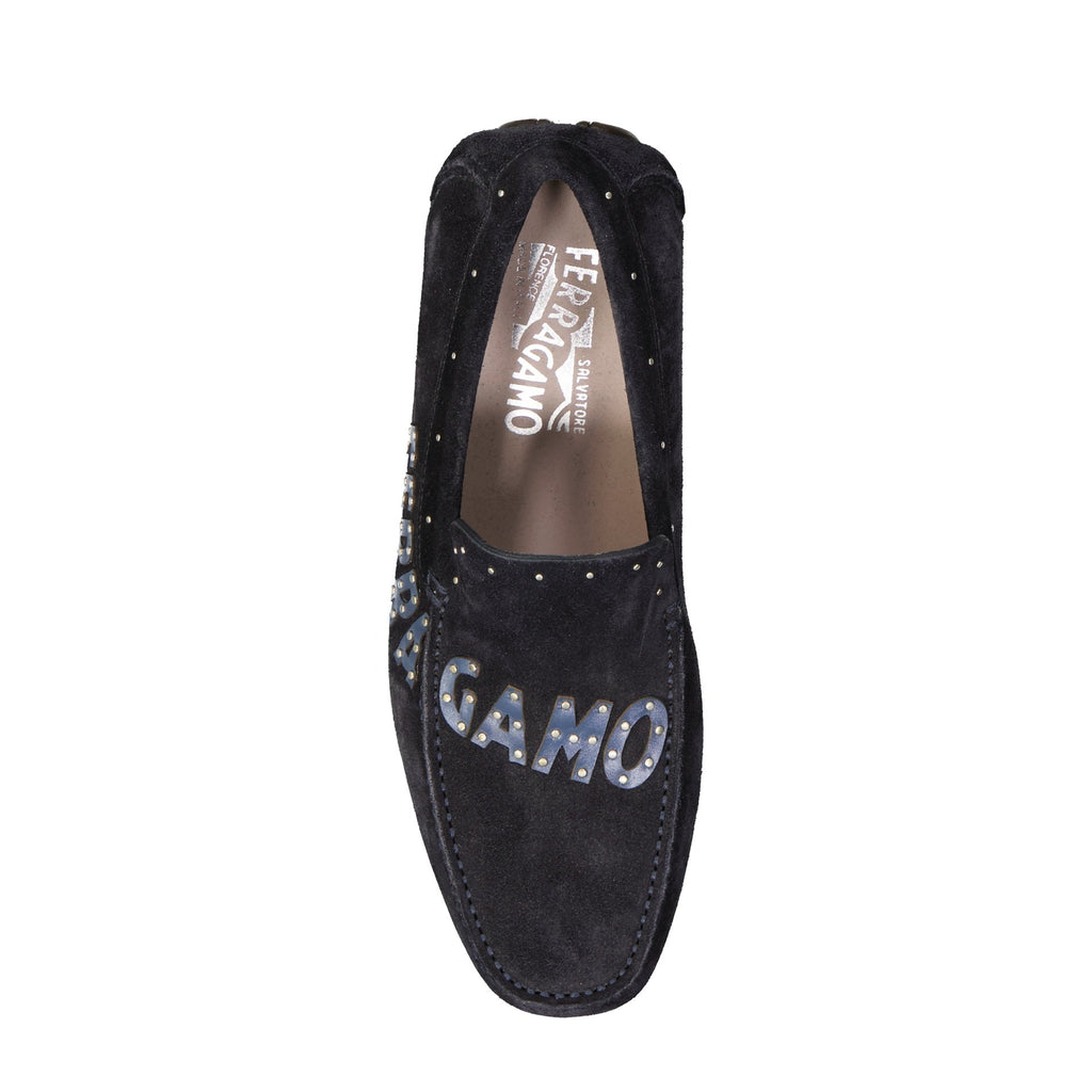 Mocassins Salvatore Ferragamo Andren - Blue - Homme