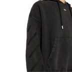 Sweatshirt Off-White St. Matthew Over Cotton Hoodie - Black - Homme