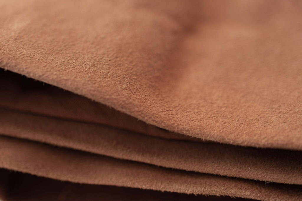 Jupe En Daim Le Dali - Marron Camel