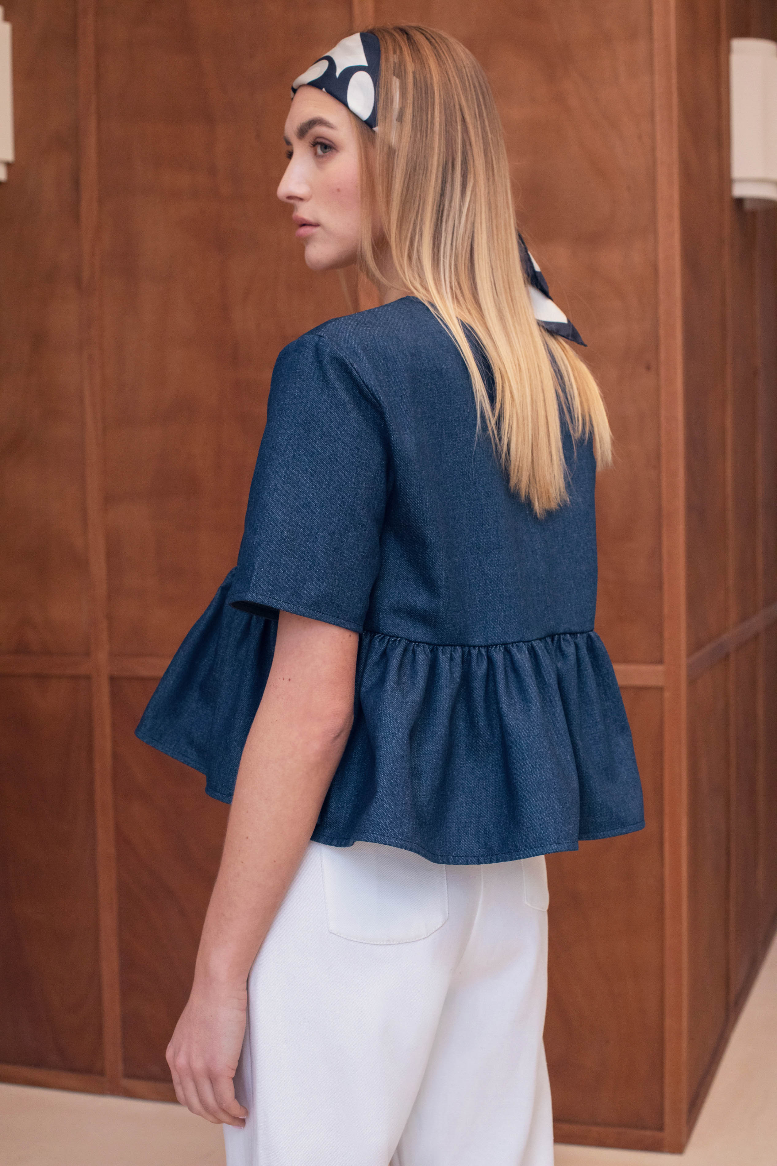 T-shirt Le Louane - Bleu Marine