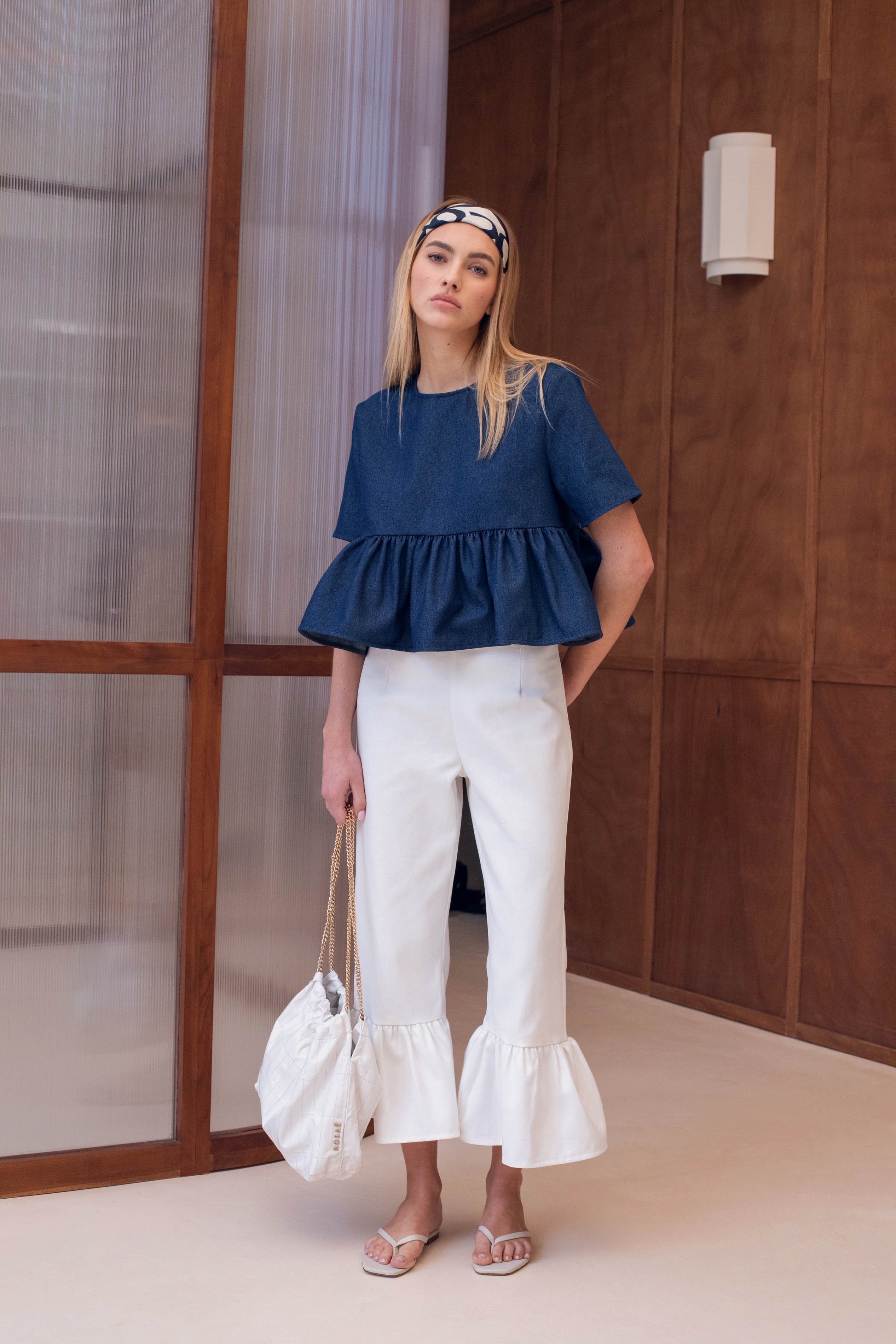 T-shirt Le Louane - Bleu Marine