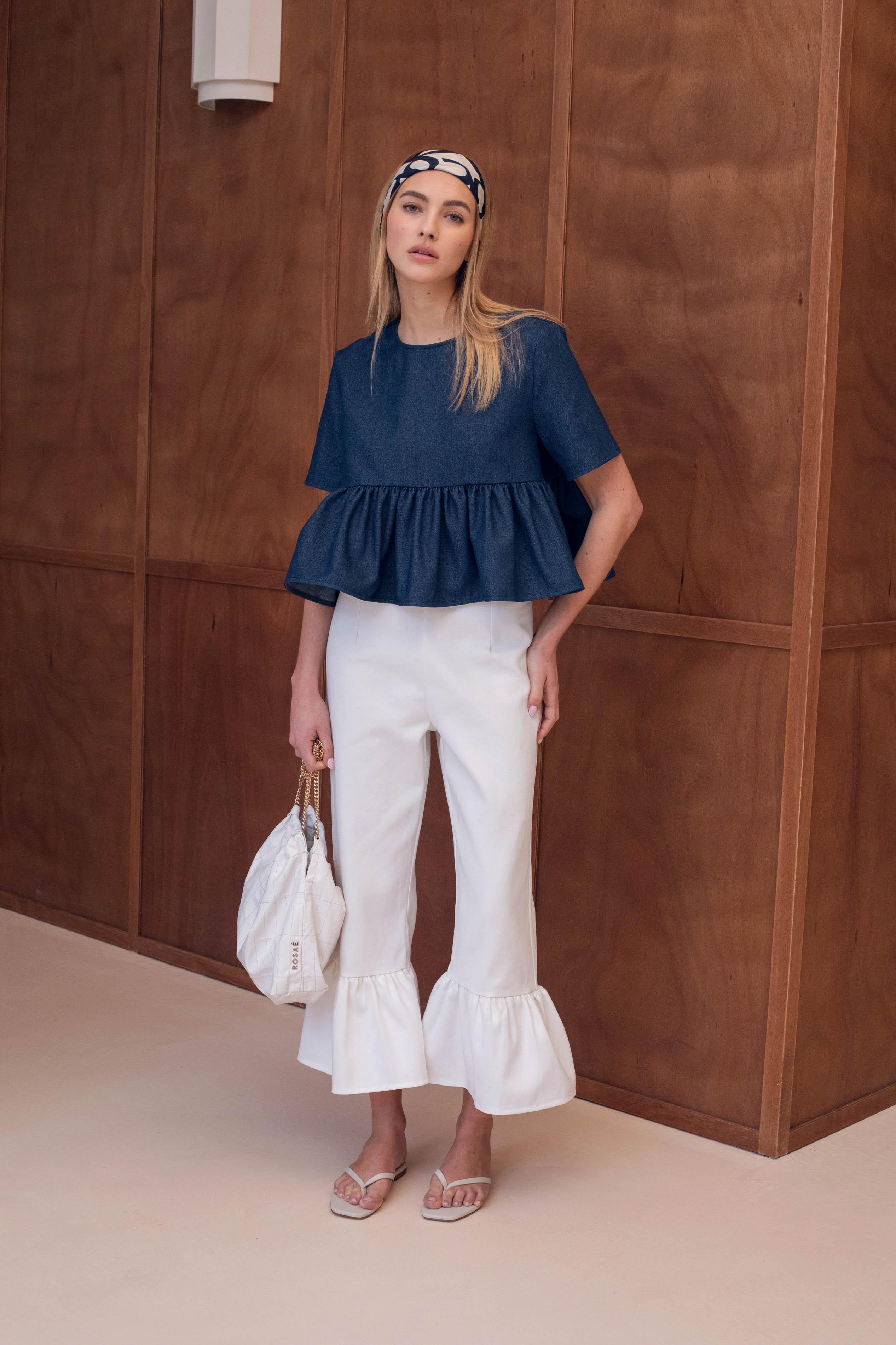 T-shirt Le Louane - Bleu Marine