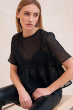 T-shirt Le Louane - Noir