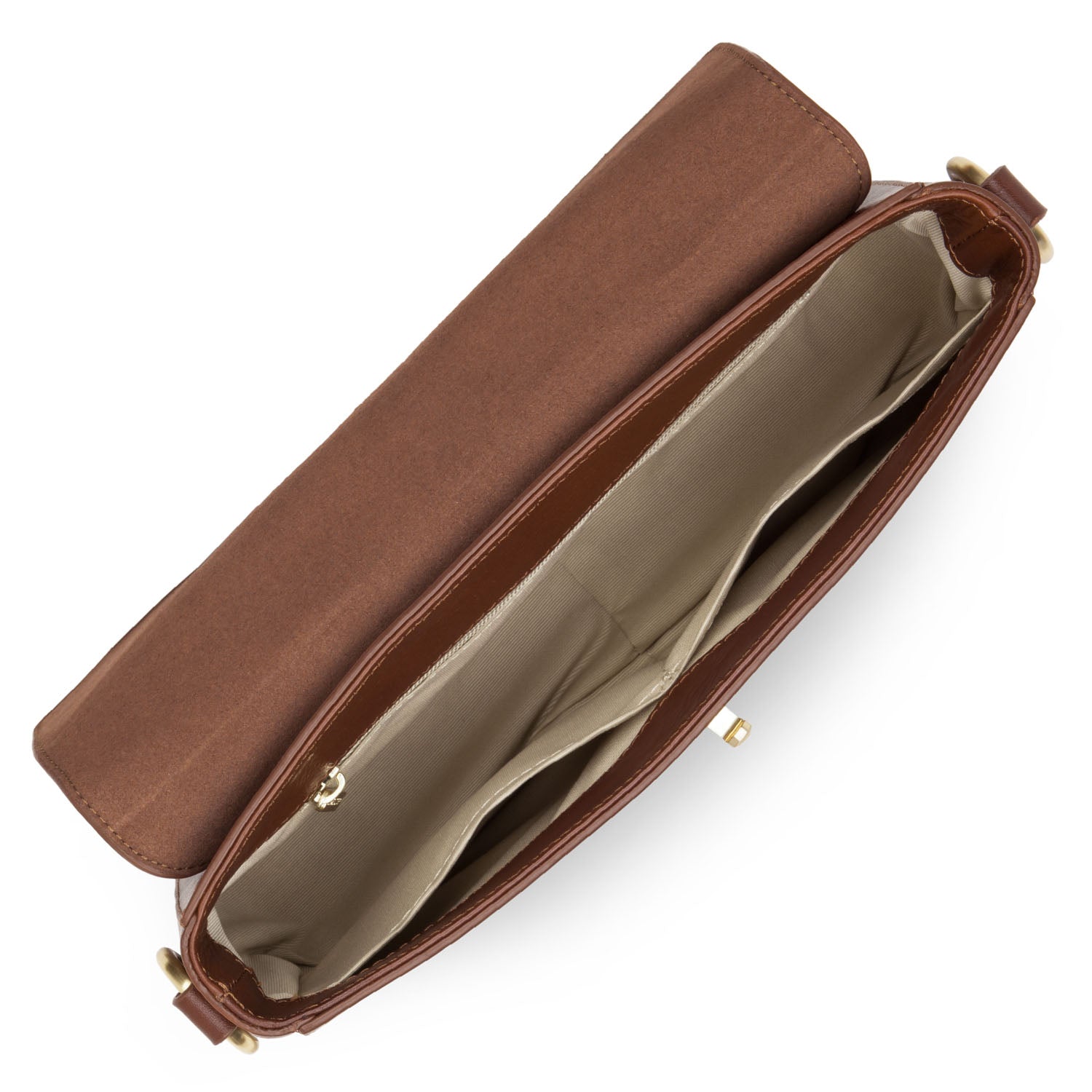 sac baguette - légende horizon #couleur_cognac