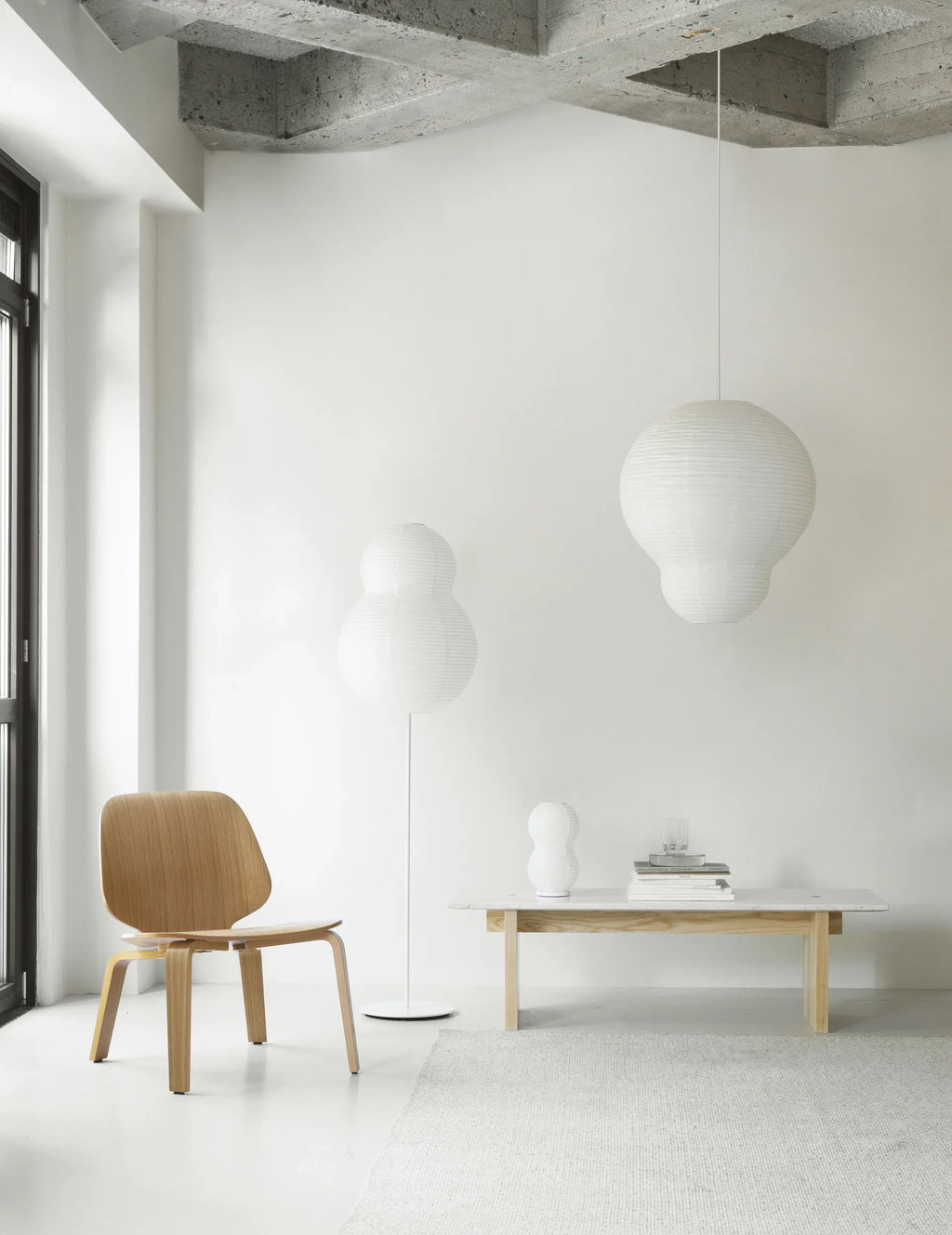 Puff Lamp Bulb - White