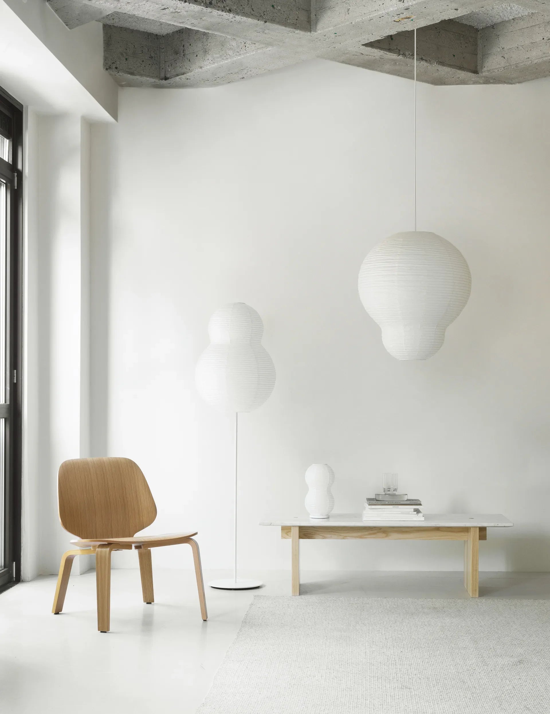 Puff Lamp Bulb - White