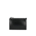 Valentino Garavani Rockstud Pouch - Black - Homme