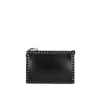 Valentino Garavani Rockstud Pouch - Black - Homme
