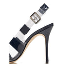 Escarpins Manolo Blahnik Uxra 105 - Blue - Femme