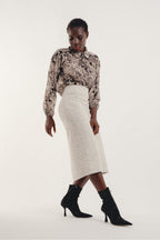 La Jupe Liza White