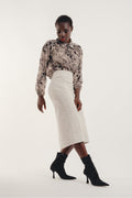 La Jupe Liza White