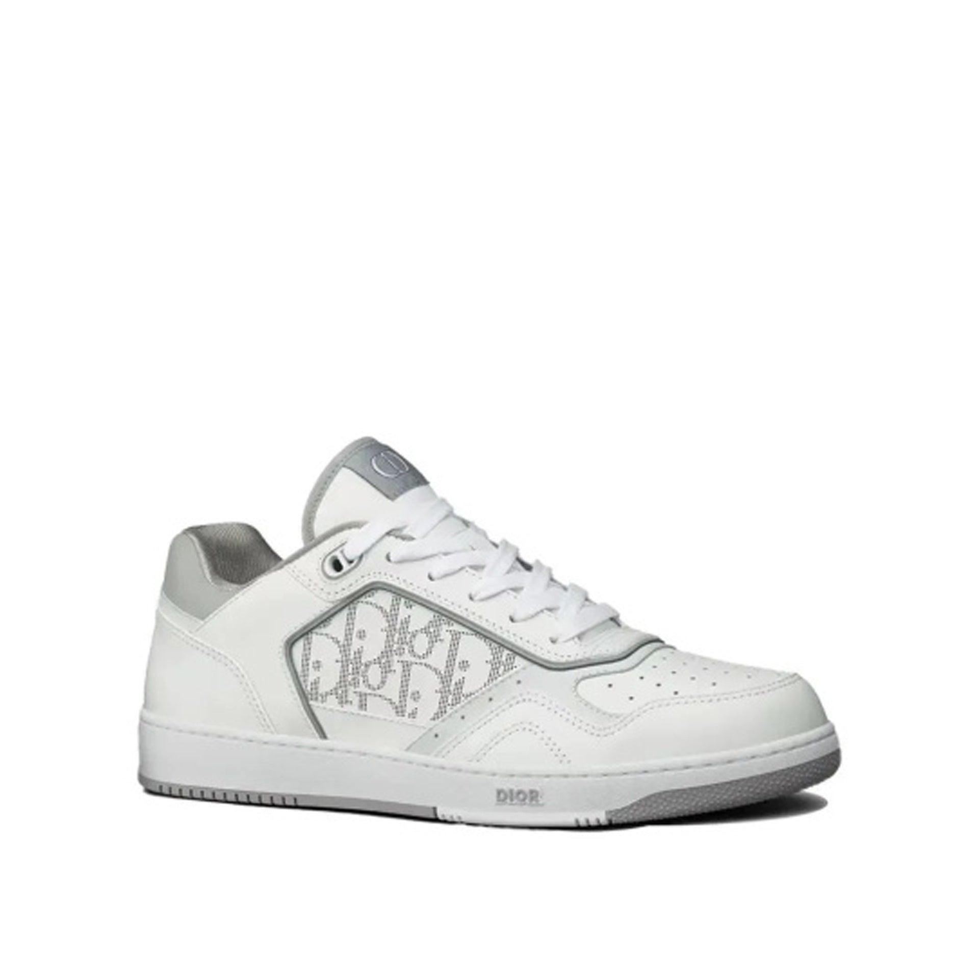 Baskets Dior Oblique Leather - White - Homme