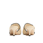 Sandales Manolo Blahnik Fabiolamu 50 - Beige - Femme