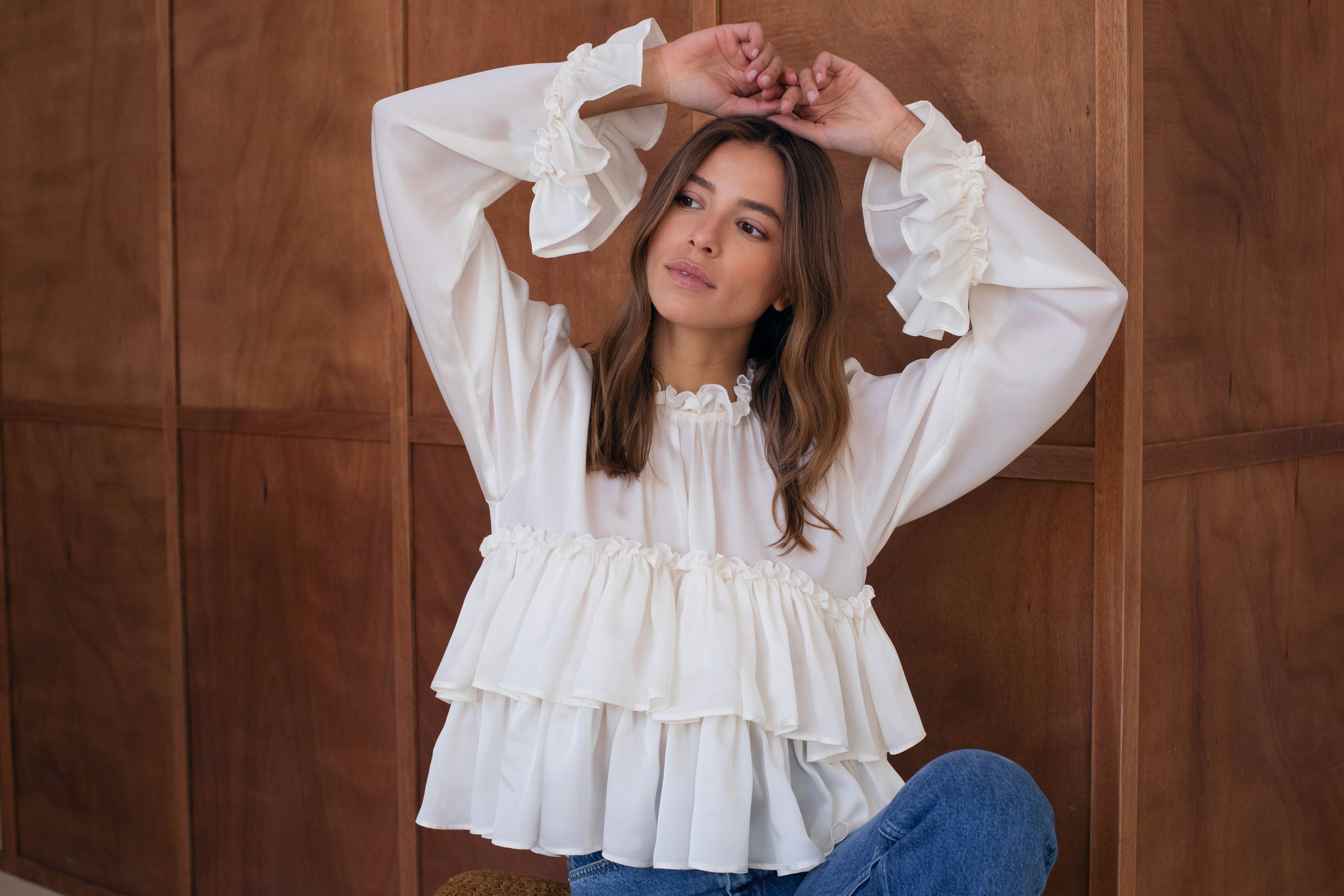 Blouse Le Carmen - Ecru