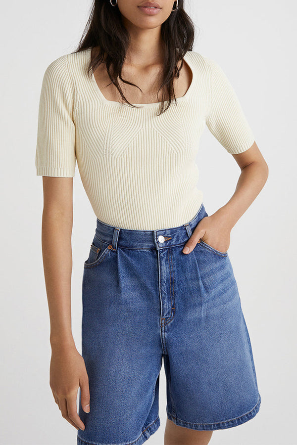The Kooples - Top Ecru - Femme