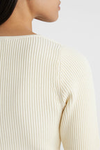 The Kooples - Top Ecru - Femme