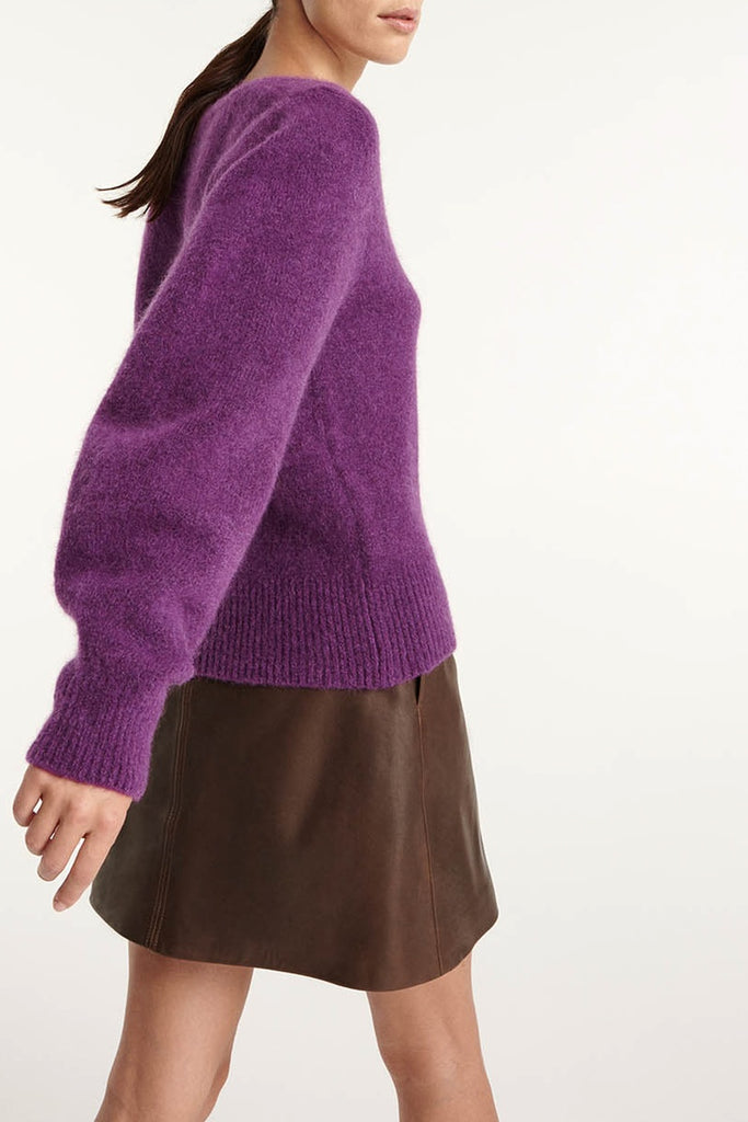 The Kooples - Pull En Alpaga Et Laine Violet - Femme