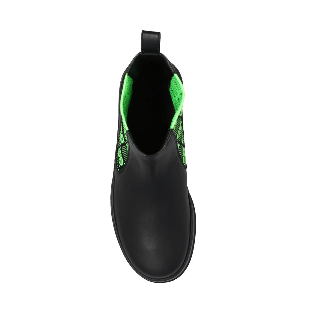 Bottes Gucci Gg Leather - Black - Homme