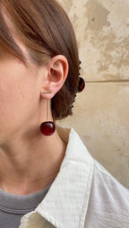 Boucles D'Oreilles Big Cherry
