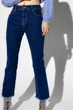 Le Jean Davis Trompette Bleu Moyen