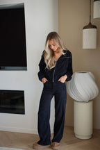 Veste Zippée Nina - Bleue