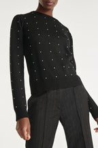 The Kooples - Pull En Laine Noir - Femme