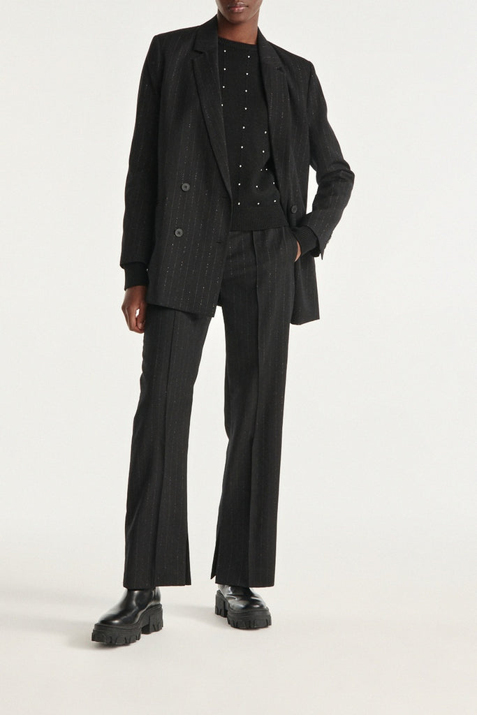 The Kooples - Pull En Laine Noir - Femme