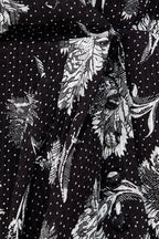 The Kooples - Robe Portefeuille Noir - Femme