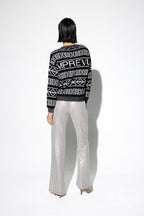 Le Pantalon Edwin Gris A  Paillettes