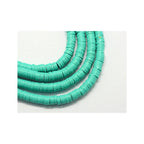 Boite De Perles Rondelles Heishi 6 Mm - Turquoise