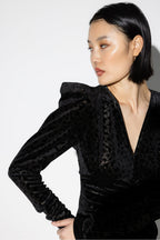La Maxi Robe Gemma Léo Gold