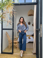 Blouse Stella Vichy Bleu Marine