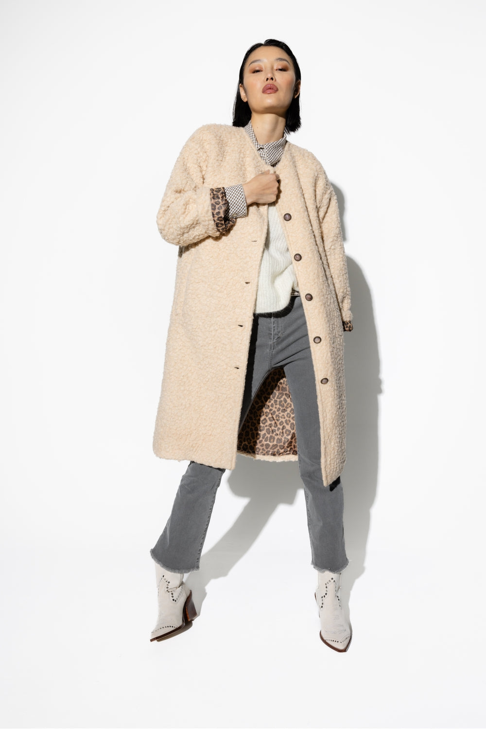 Le Manteau Gillian En Mouton